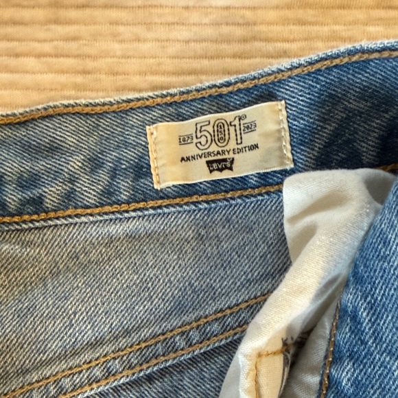 Levi's 501 Anniversary Edition Denim Jeans - Picture 2 of 7